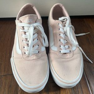 Light Pink Vans Ols Sokol Classic Low top lace up sneakers Size 7